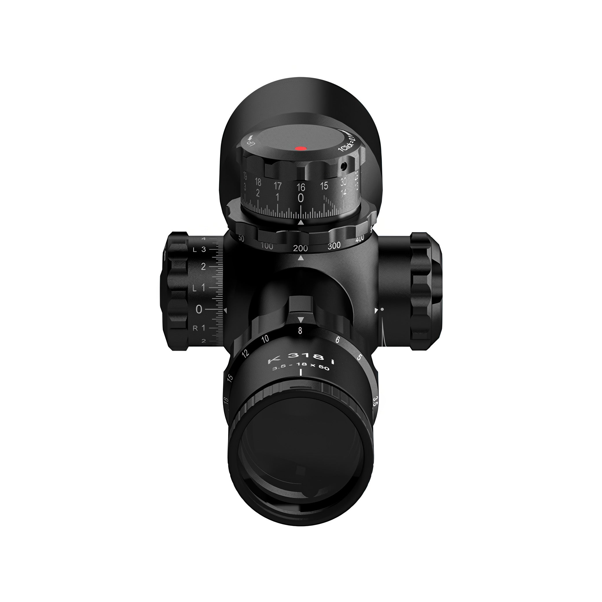 Kahles K318i 3,5-18x50 Illuminated Riflescope w/ MSR/Ki Reticle- 10631