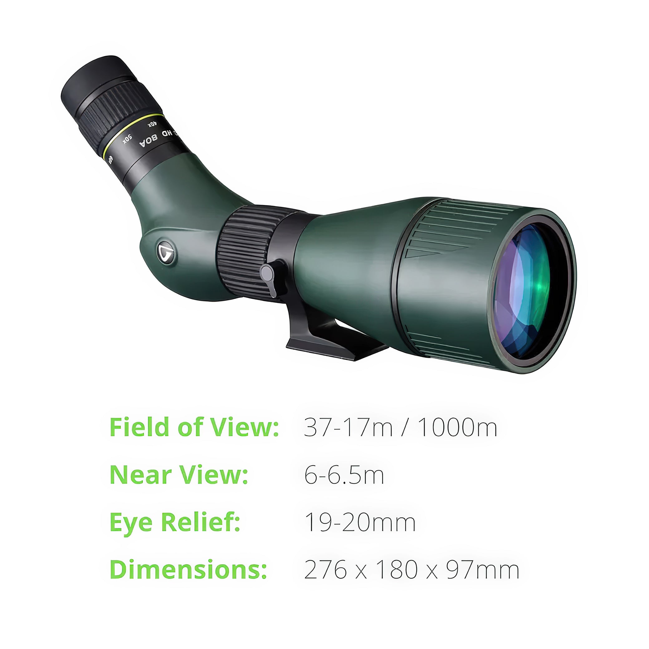 Vanguard Veo HD 80A 20-60X Angled Spotting Scope- VEO-HD-80A