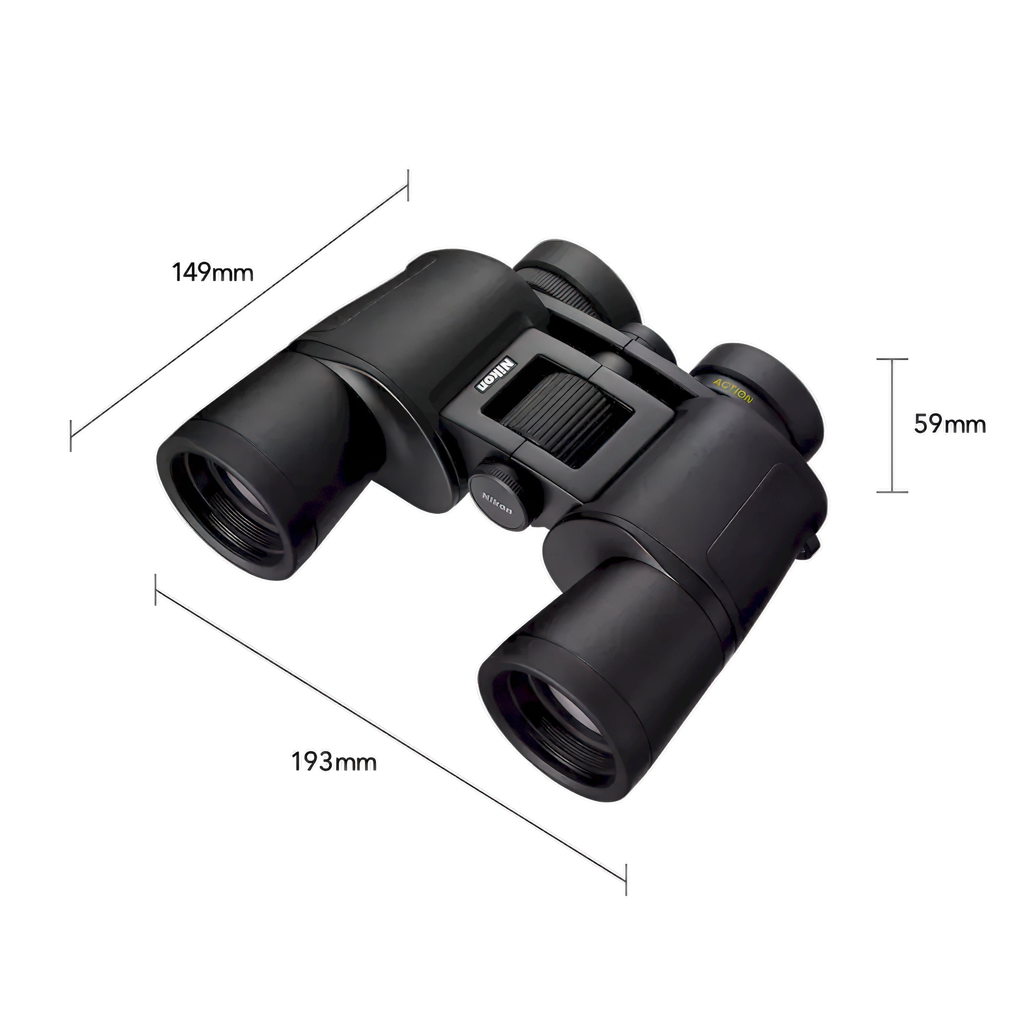 Nikon Action 8x42 Binoculars- BINNIAC8X42