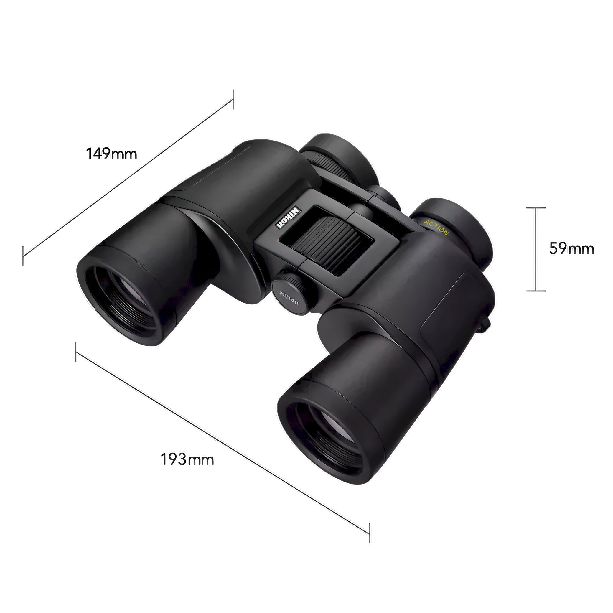 Nikon Action 10x42 Binoculars- BINNIAC10X42
