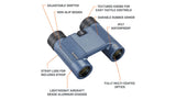Bushnell H2O 10x25 Waterproof Binoculars- 130105R