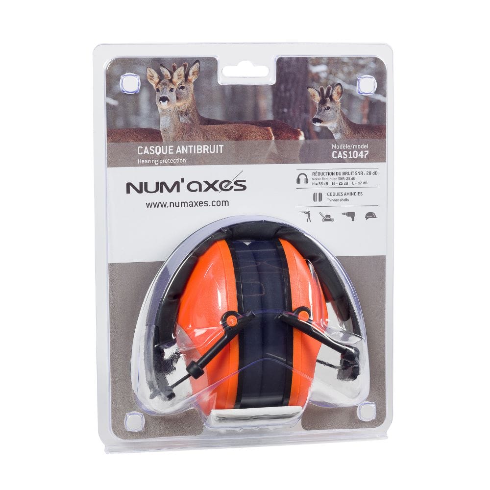 Num'axes Passive Ear Protection- NGCASPAS008 (CAS1047-Orange)