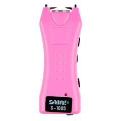 Sabre Red 1.600 uC Mini Stun Gun with Holster Pink- S-1005-PK