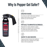 Sabre Red FHP-01 Home Protection Defender Gel with Wall Mount