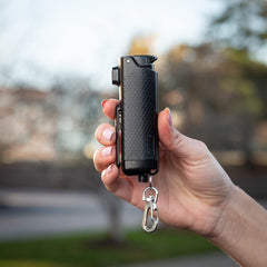 Sabre Red SE-BK-01 Safe Escape Pepper Gel and cutter - Black
