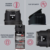 Sabre Red Crossfire Pepper Gel with Belt Clip - MK3-CFTG-BC