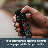 Sabre Red Crossfire Pepper Gel with Belt Clip - MK3-CFTG-BC