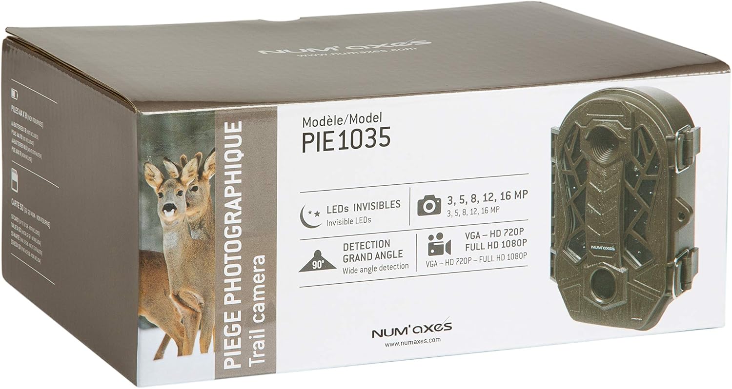 Num'axes 16MP No Glow Trail Camera - PIE1035- NGPIEPHO011