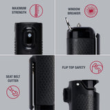 Sabre Red SE-BK-01 Safe Escape Pepper Gel and cutter - Black