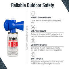 Sabre Red SSH-01 Sport and Safety Horn