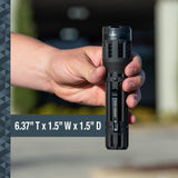 Sabre Red S-2000SF Stun Gun/Flashlight with Holster and Belt Clip - Black