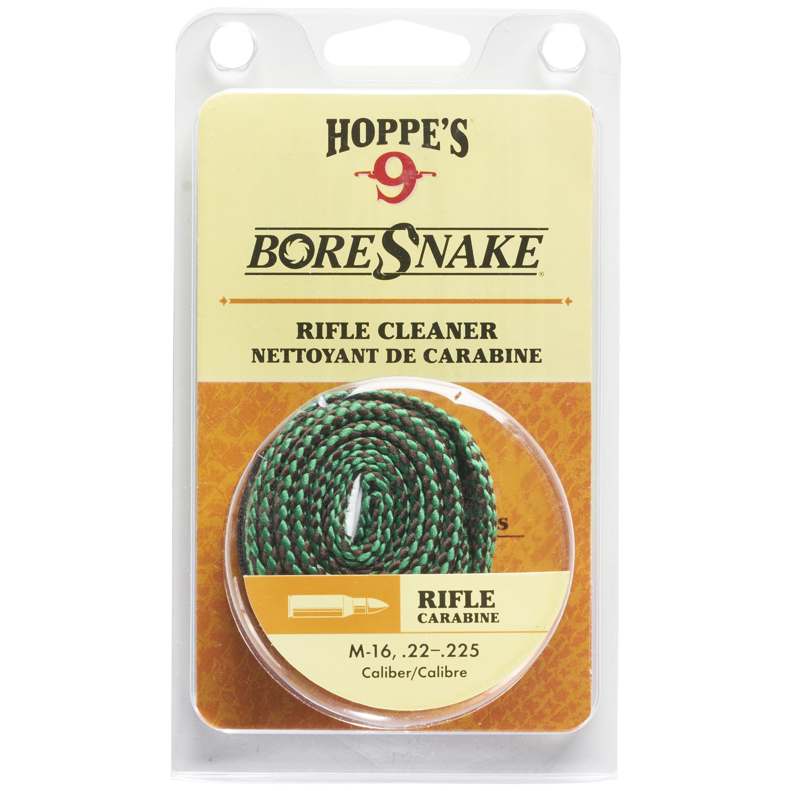 Hoppes Boresnake .22cal Firearm Cleaner- 24011