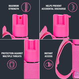 Sabre Red P-22J-PK-02 The Runner Gel Pink
