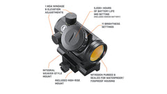 Bushnell TRS-25 Hi-Rise Red Dot 3 MOA- AR731306 (TRS-25)