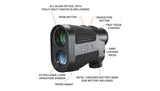 Bushnell Prime 1800 Yards Laser Rangefinder- LP1800AD