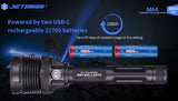 Jetbeam 6800 Lumen Search Light- M64