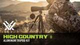 Vortex High Country II Aluminum Tripod and Pan Head- TR-HCY