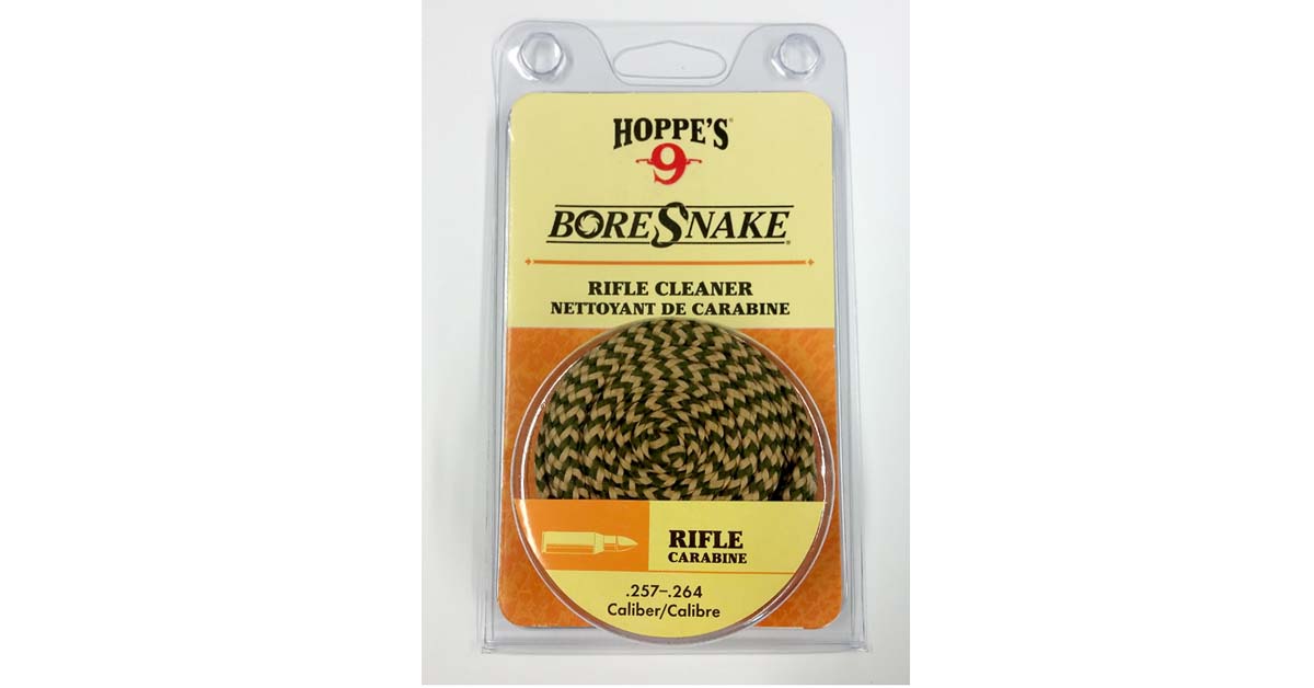 Hoppes Boresnake .257-.264cal Firearm Cleaner- 24013