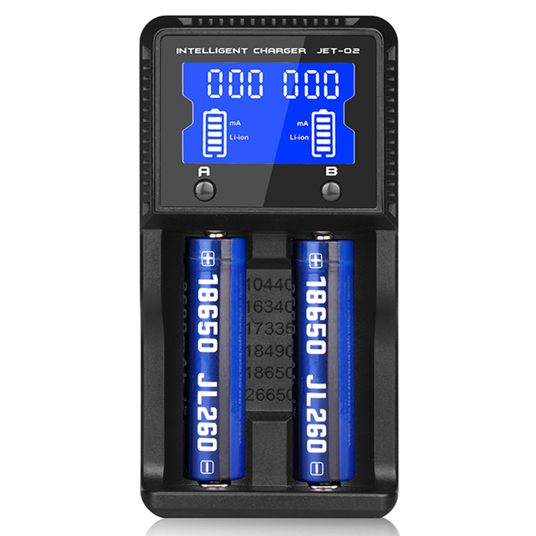 Jetbeam Digital Battery Charger- Q2