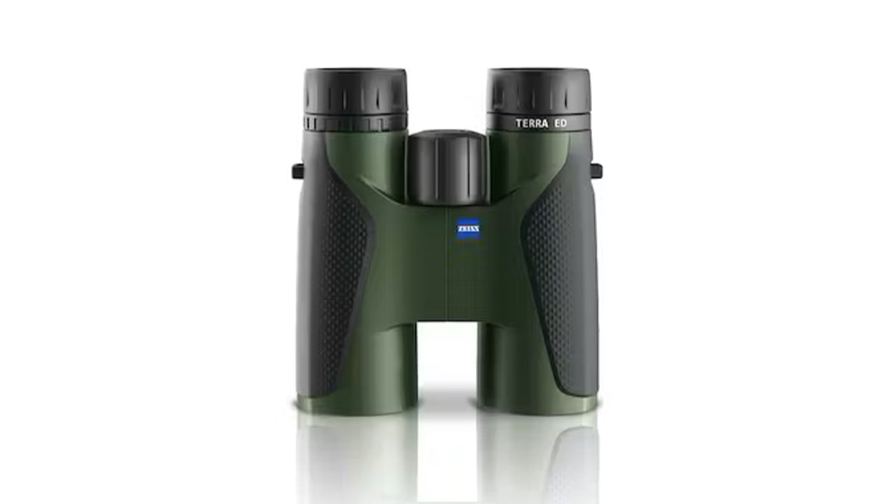 Zeiss Terra ED 10x42 Binoculars Green + FREE Zeiss Premium Harness